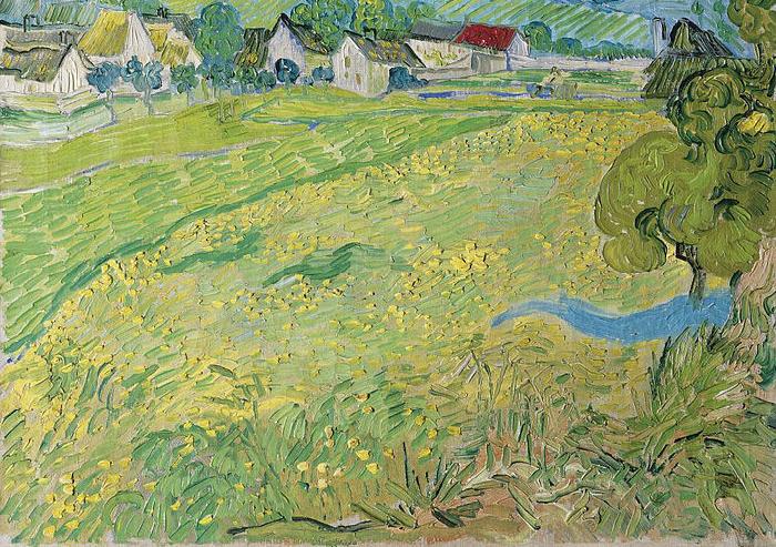 Vincent Van Gogh Les Vessenots a Auvers oil painting image